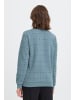 Oxmo Sweater OXKAREN ONECK AOP in Blau
