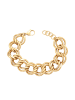 faina Women Chain Link Bracelet in Gold