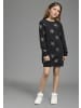 Kidsworld Sweatkleid in schwarz