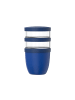Mepal Lunchpot Ellipse in 500 ml + 2x 200 ml in Vivid Blue
