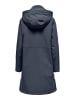 ONLY Carmakoma Langer Parka in Ombre Blue