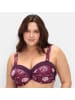 sheego by Joe Browns Bikini-Oberteil in beere-gemustert