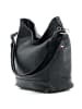Florence Florence Schultertasche, Shopper Leder schwarz ca. 37cm