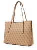 Guess Tasche Brenton in melange taupe - 0005