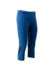 Jack Wolfskin Leggings Capri Sporthose in Blau