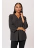 Kaffe Langarm-Bluse KAelsa Regular fit in Black Oyster