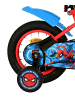 Volare Kinderfahrrad Spider-Man für Jungen 12 Zoll Kinderrad in Blau/Rot 3 Jahre