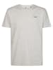 Petrol Industries Meliertes T-Shirt irving in Weiß