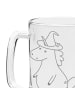 Mr. & Mrs. Panda Gravur Bierkrug Einhorn Hexe ohne Spruch in Transparent