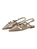 Steve Madden Ballerinas in Taupe Lack