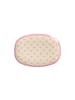 Rice Melamin Teller rechteckig Hearts Print in pink
