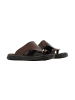 ELONG Flache Sandalen zum Hineinschlüpfen Braun