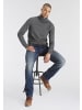 AJC Rollkragenpullover in grau meliert