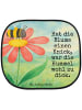Mr. & Mrs. Panda Auto Hitzeschutz Hummel Blume Design mit Spruch in Weiß