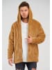 behype Cardigan HOOD in braun