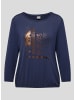 Rabe Rundhals T-Shirt für Damen in uni