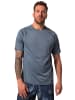 JP1880 Kurzarm T-Shirt in blaugrau