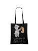 Mr. & Mrs. Panda Tragetasche Saxophon Magie mit Spruch in Schwarz