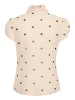 SAINT TROPEZ Top LiljaSZ Gerade Passform in Creme Circular Dot