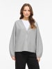 Vila Jacke in Light Grey Melange