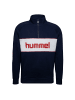 Hummel Pullover Ic Durban Half Zip in blau