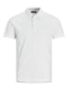 Jack & Jones Poloshirt 'Paulos' in weiß