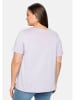 sheego T-Shirt in lavendel