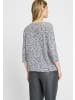 Olsen Shirt Clara in grau blau