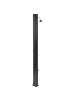 Beliani Gartendusche TOPOCALMA in Schwarz - (W) 18 x (H) 217 x (L) 15 cm