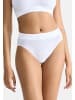 Sloggi Tai Slip Double Comfort T in Weiß / schwarz