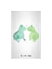 Mr. & Mrs. Panda Kinderhandtuch Frosch Liebe ohne Spruch in Weiß