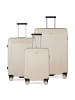 Bugatti Linea 4 Rollen Kofferset 3-teilig beige