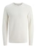 Jack & Jones Strickpullover in Cloud Dancer