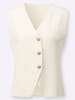 WITT WEIDEN Strickweste in champagner