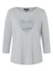More & More Jerseyshirt in silvergrey melange
