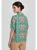 Usha Women Blouse in Multicolor Green