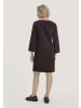Hessnatur Jersey Kleid Mini in schwarzbeere