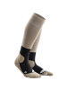 cep W HIKINGMERINO COMPRESSISOCKS in Sand