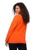 Ulla Popken Sweatshirt in mandarine