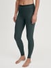 Calida Leggings in deep emerald green