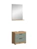 ebuy24 Badmöbelset Scout (2-teilig) Staubgrün 60 x 34 cm