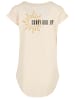 F4NT4STIC Long Cut T-Shirt Sunny side up in Whitesand