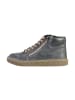 Divine Factory Alénoa High-Top-Sneaker aus Leder Grau