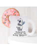 Mr. & Mrs. Panda Tasse Panda Badminton  mit Spruch in Transparent