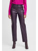 b.young Lederimitathose BYDAFANY STRAIGTH PANTS - 20813750 in lila