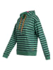 Salzhaut Hoodie ISIBEL in Bottle Green-Navy