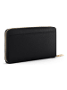 Lazarotti Bologna Leather XL Zip-Around Geldbörse Leder 19 cm black