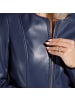 Wittchen Stylish eco leather jacket, woman in Dark blue