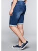 sheego Bermudas in blue Denim