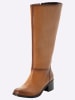 sheego Weitschaftstiefel in camel